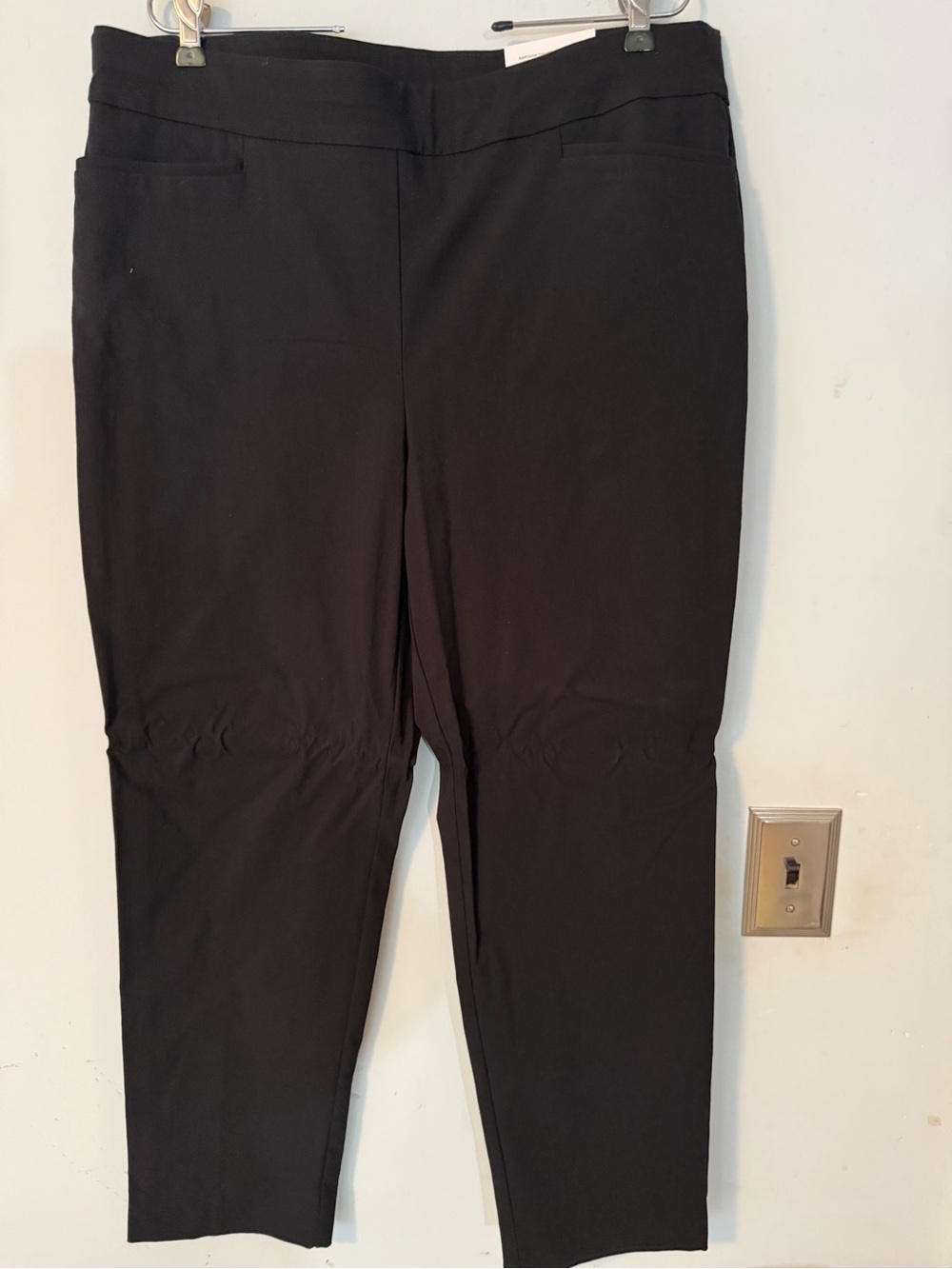 Chico’s So Slimming 360 Brigitte Slim Ankle Pants Black 2.5R (14R) NWT